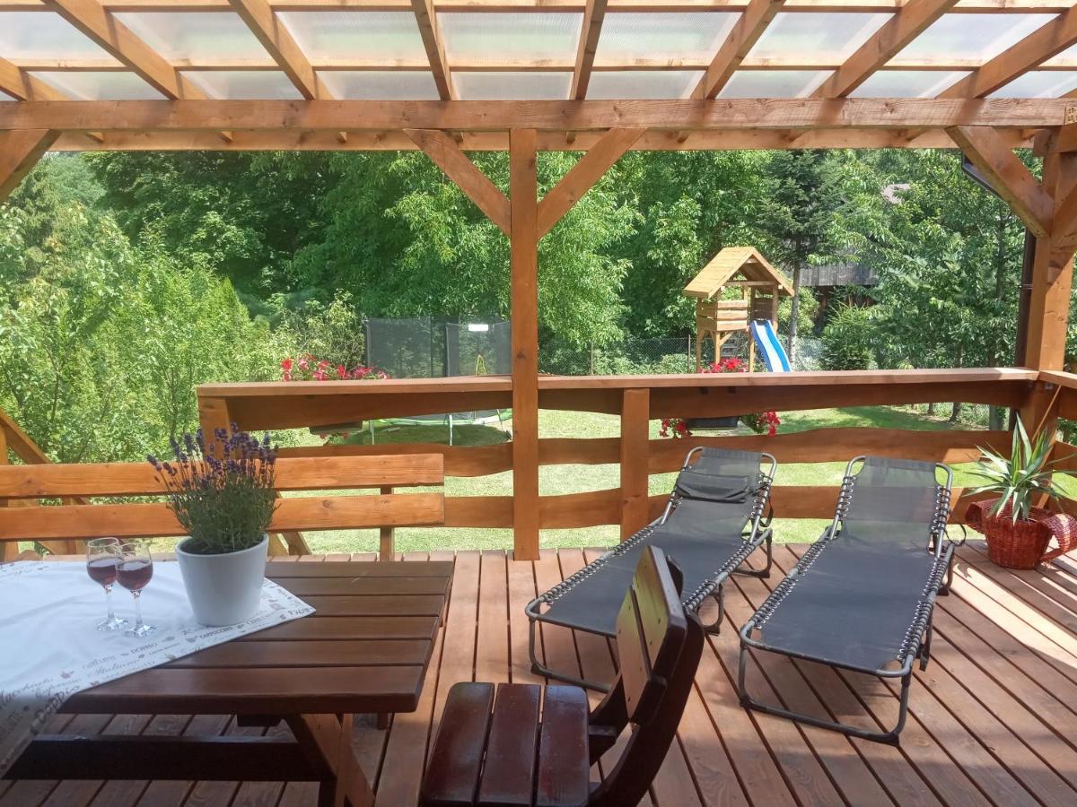 Villa Dom W Gorach Przy Szlaku Bystra  Esterno foto